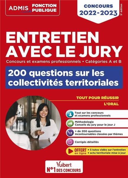 Entretien Avec le Jury: 200 Questions sur les Collectivites