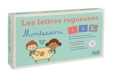 Mes Cahiers D Ecriture; les Lettres Rugueuses Montessori Edition 2021