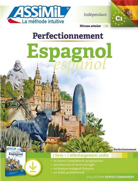 Perfectionnement espagnol : indépendant, niveau atteint C1