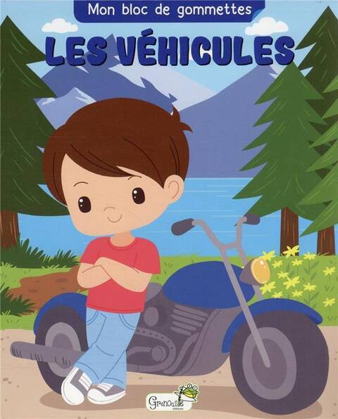 Mon Bloc de Gommettes ; les Vehicules