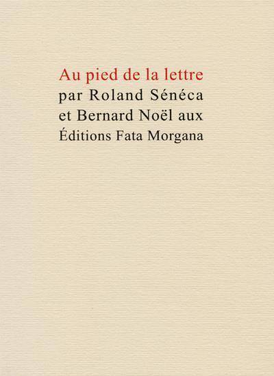 Au Pied de la Lettre