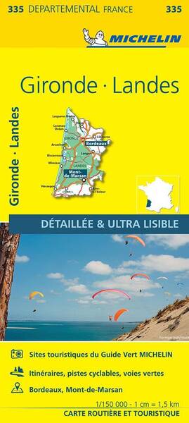 Gironde, Landes 1:150 000