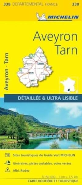 Aveyron, Tarn 1:150 000
