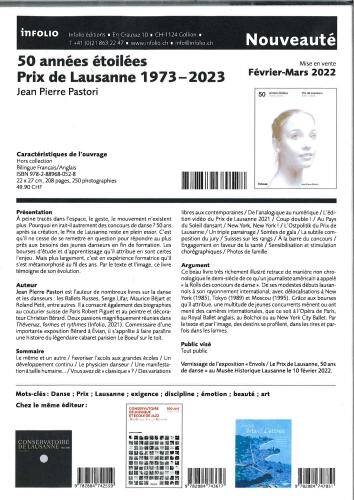 50 années étoilées. Prix de Lausanne 1973-2023
