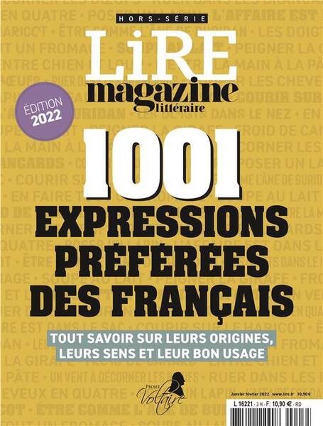 Lire, le Magazine Litteraire Hors Serie; 1001 Expressions Preferees