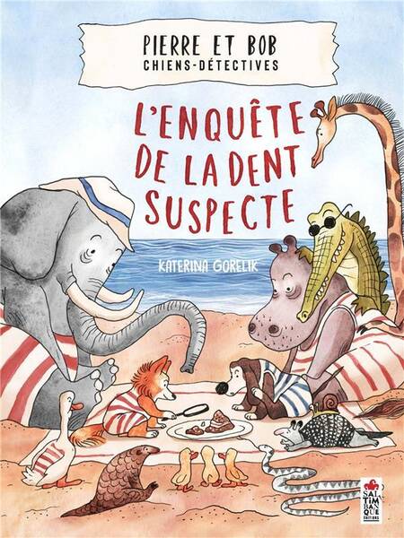 L'enquête de la dent suspecte. Pierre et Bob, chiens-détectives