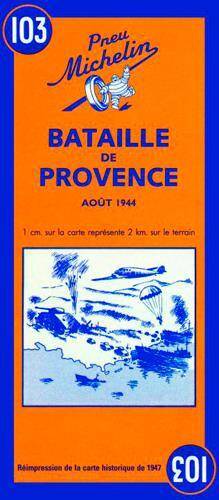 Bataille de Provence ; Carte Historique
