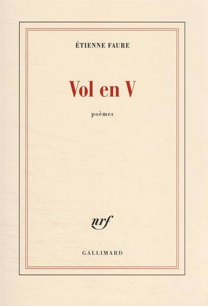 Vol en V : poèmes