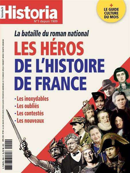 Historia N 904 - Les Heros de l'Histoir