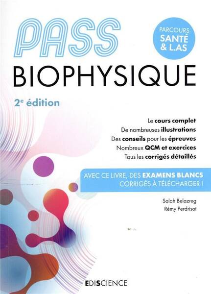 Biophysique, Pass : parcours santé & L.AS