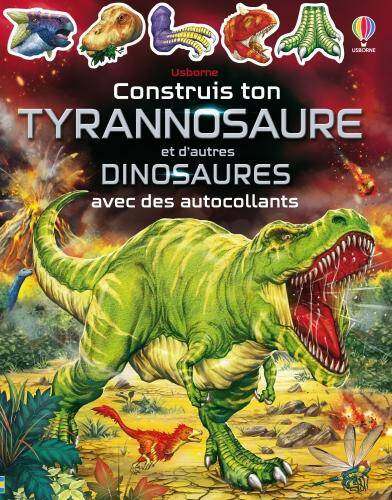 Construis ton tyrannosaure et d'autres dinosaures avec des
