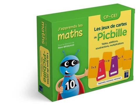 J Apprends les Maths Avec Picbille; Tables, Additions,