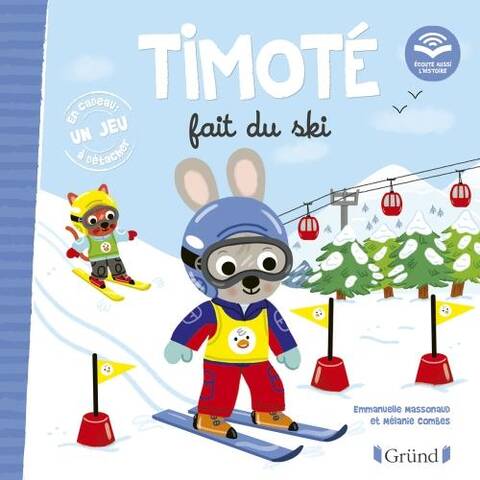 Timoté fait du ski