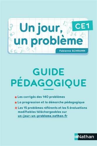 Un jour, un problème, CE1 : guide pédagogique
