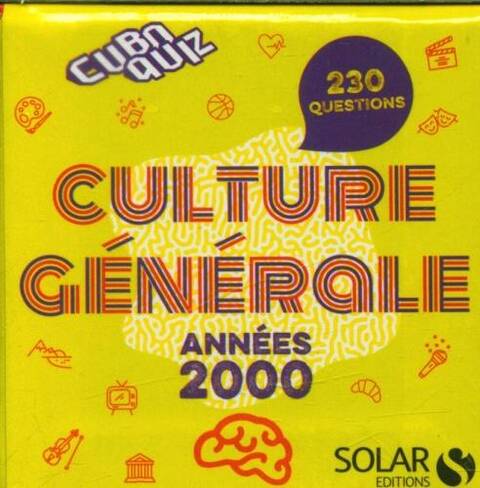 Cuboquiz culture générale années 2000 : 230 questions