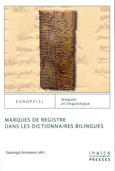 Marques de Registre Dans les Dictionnaires Bilingues