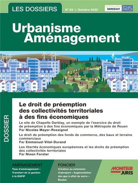 Les dossiers urbanisme aménagement: No 53