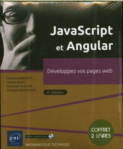 Java script et Angular coffret 2 volumes 4ème édition