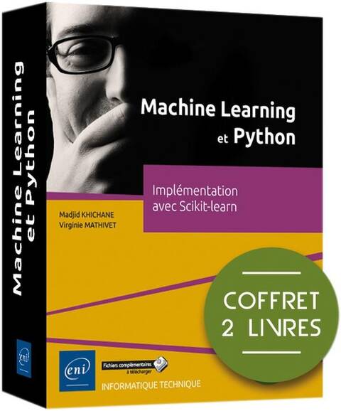 Machine learning et Python (coffret de 2 livres)