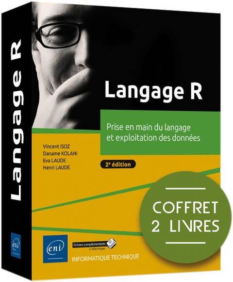 Langage R (coffret de 2 livres)