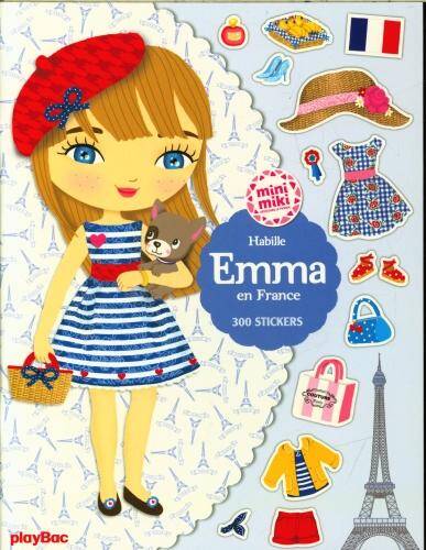 Habille Emma en France : 300 stickers