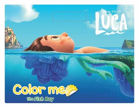 Luca ; Color Me : The Fish Boy / Joli Coloriage : Le Poisson Garcon