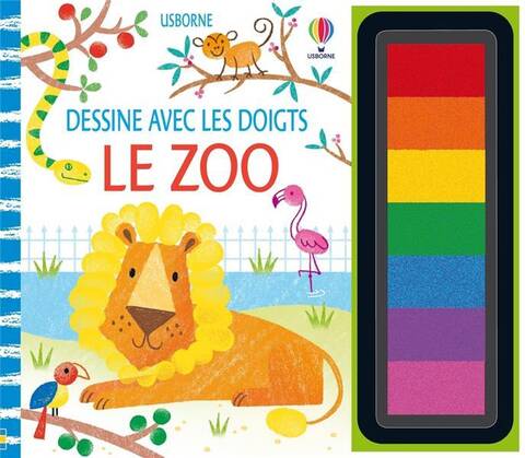 Le zoo : dessine avec les doigts