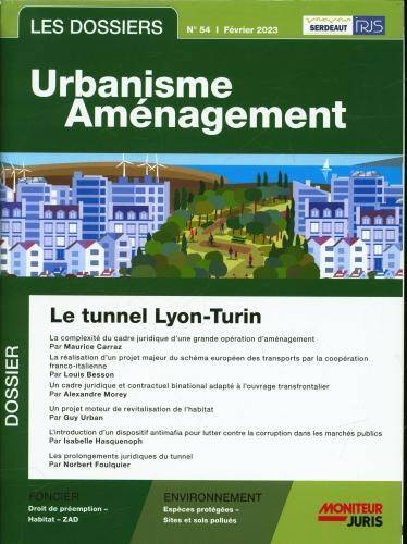 Les dossiers urbanisme aménagement: No 54
