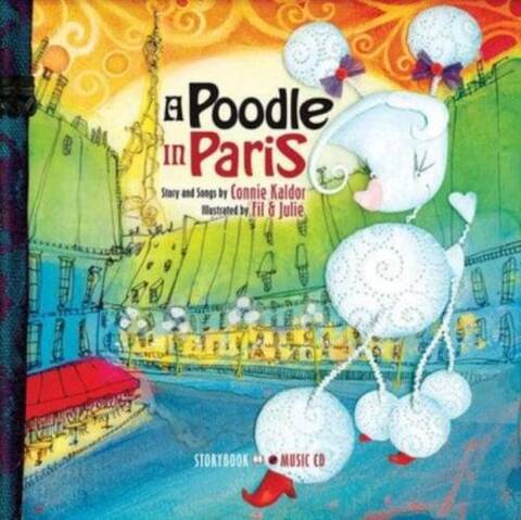 A Poodle In Paris - Livre + CD