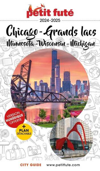 Chicago Grands Lacs 2023 Petit Fute Minnesota Wisconsin Michiga