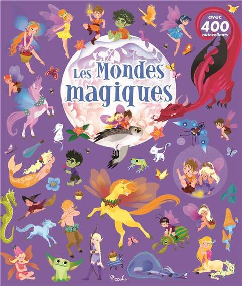 MONDES MAGIQUES - 400 AUTOCOLL