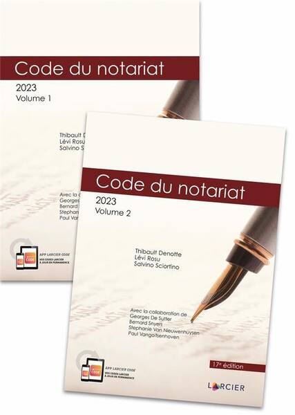 Code annote code du notariat 2023 a