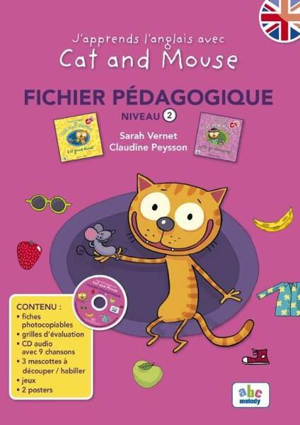 J'apprends l'anglais avec Cat and Mouse