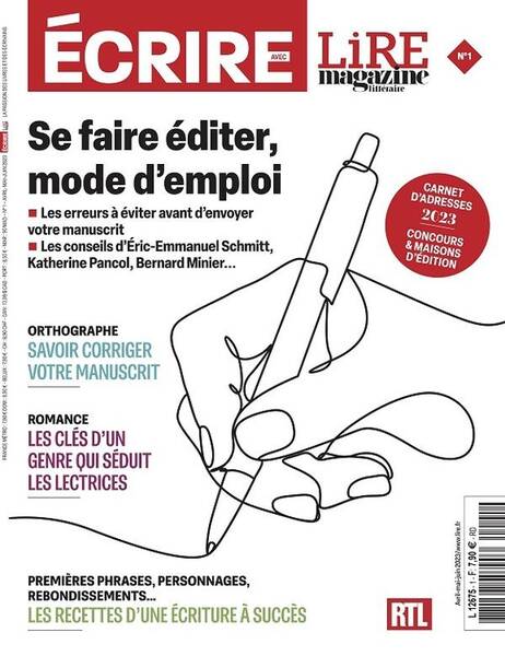 Ecrire Avec Lire Magazine ; Avril 2023