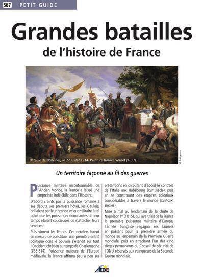 Grandes Batailles de l'Histoire de France