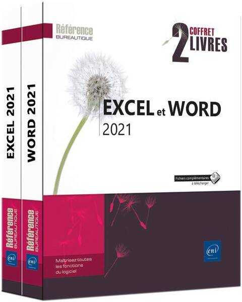 Excel et Word 2021 (coffret 2 livres)