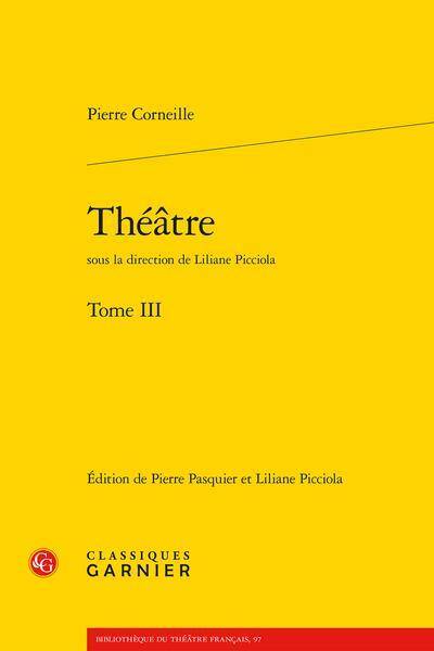 Théâtre III