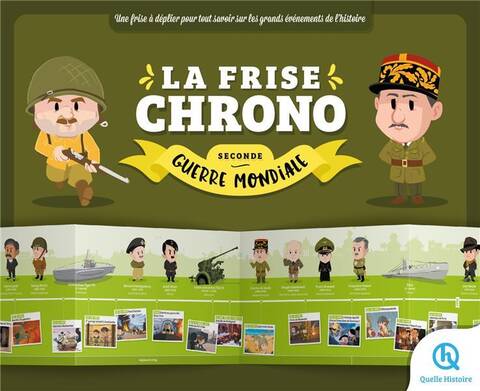 Seconde guerre mondiale : la frise chrono