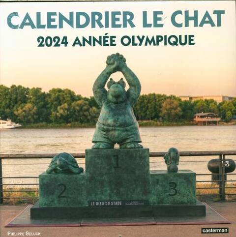 Calendrier Le Chat : 2024, année olympique