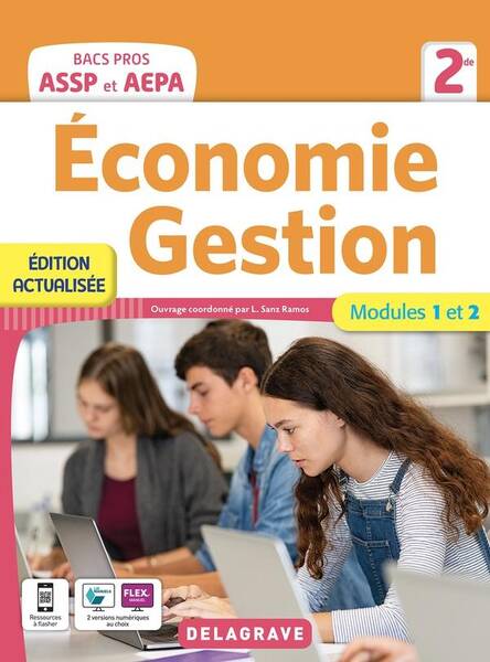 Economie-Gestion : 2de Bac Pro Assp ; Pochette de l'Eleve