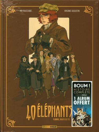 40 éléphants : pack 3 titres : histoire complète