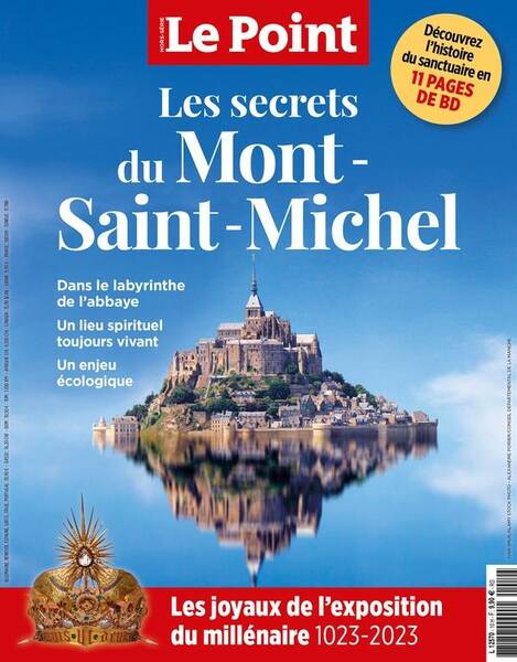 Le Point ; les Secrets du Mont-Saint-Michel