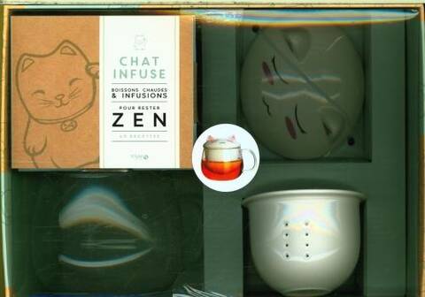 Chat infuse : boissons chaudes et infusions pour rester zen