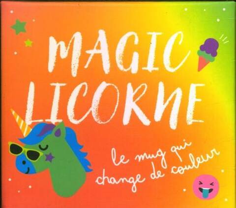 Magic Licorne : Le mug qui change de couleur