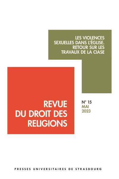 Les Violences Sexuelles Dans l Eglise. R