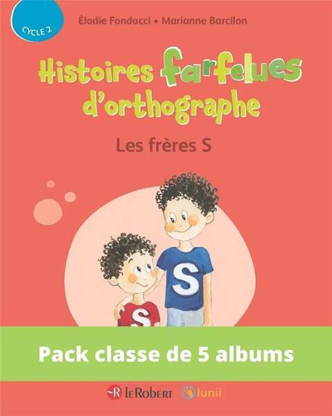 Pack de 5 Ex Histoires Farfelues D'Orthographe - Les Freres S