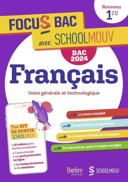 Focus Bac Francais Premiere - Nouvelle E