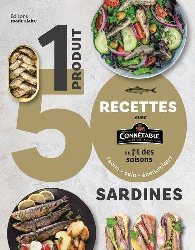 1 Produit 50 Recettes : Sardines