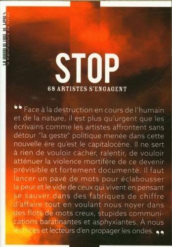 Stop : 68 artistes s'engagent