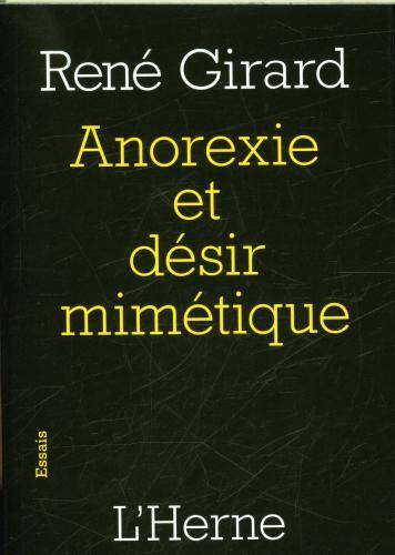 Anorexie et désir mimétique